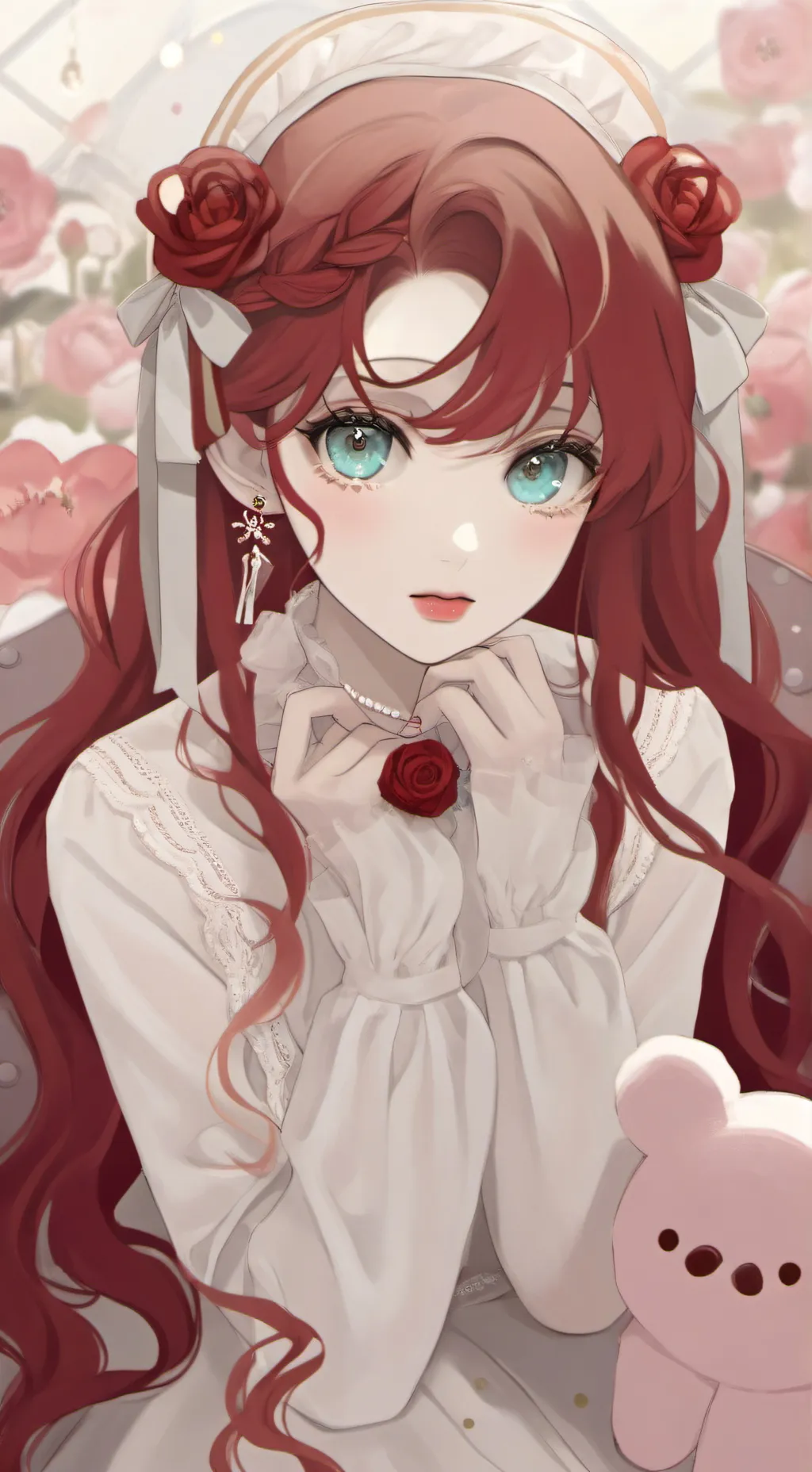 ai character: катя background