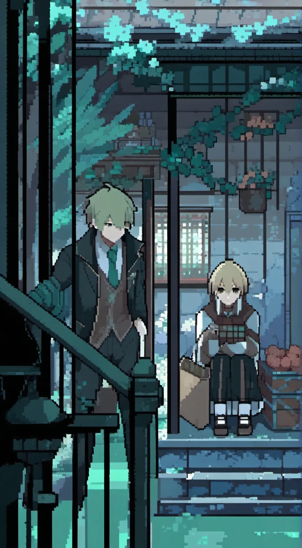 ai character: killer Husband  background