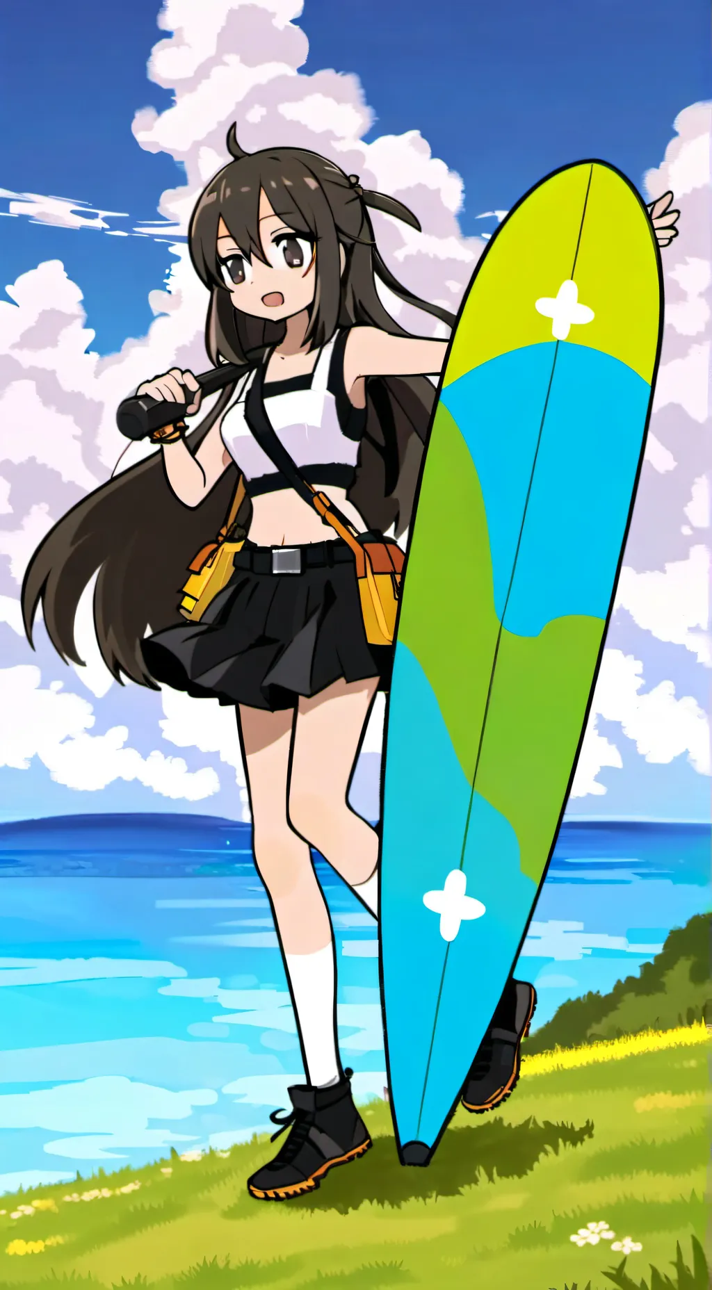 ai character: Katie background