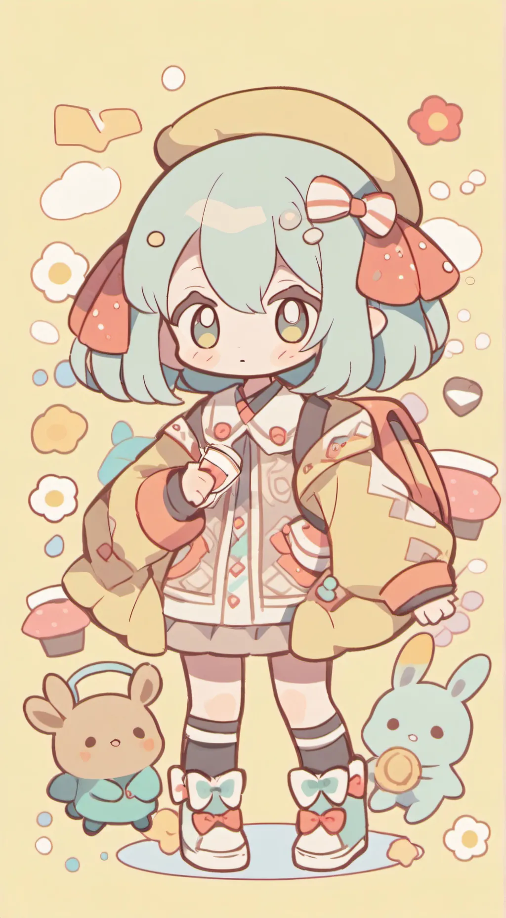 ai character: mha creep background