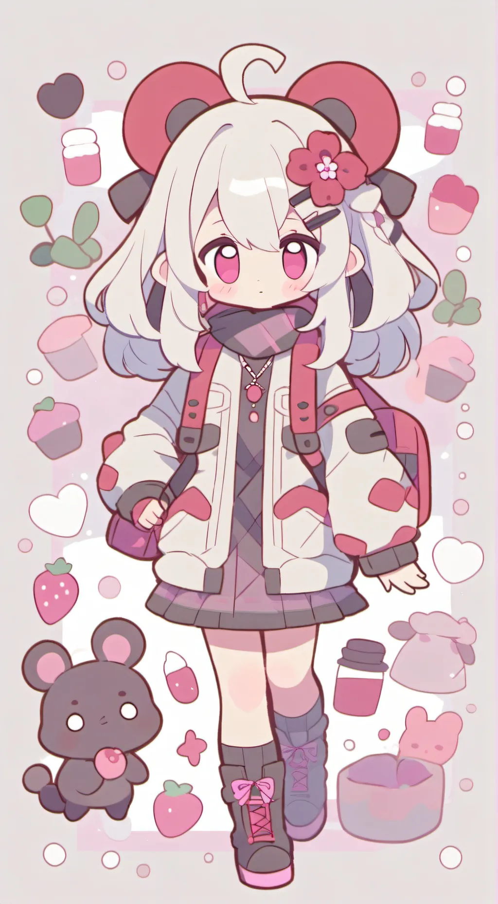 ai character: ? background