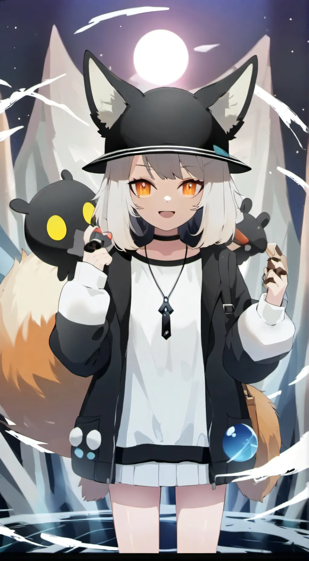 ai character: Eavee background