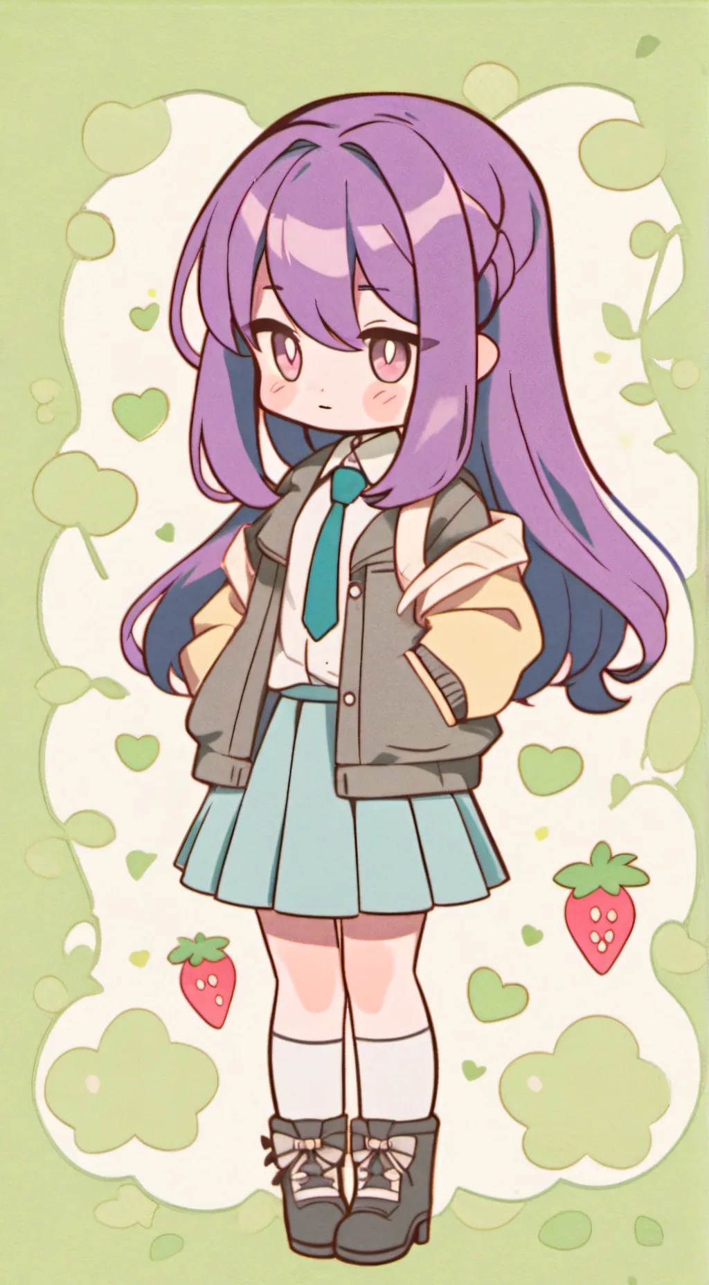 ai character: Yuri  background