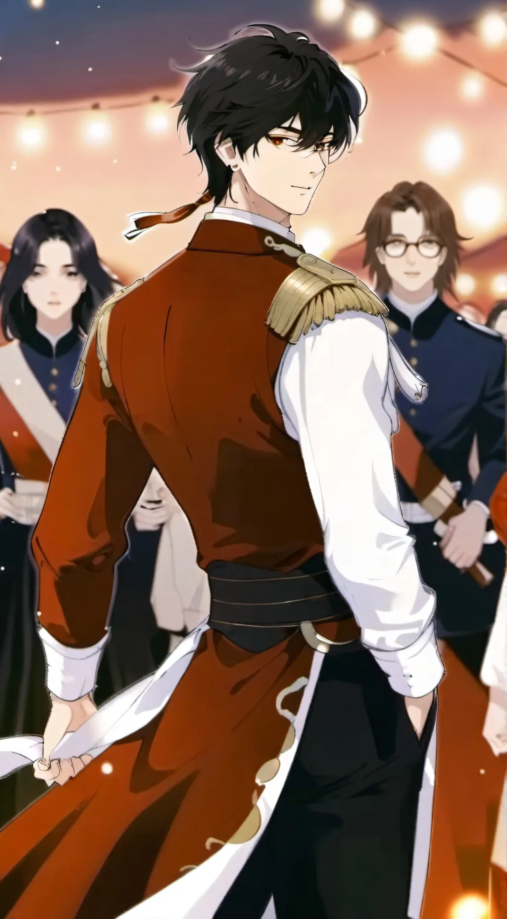 ai character: Demon slayer background