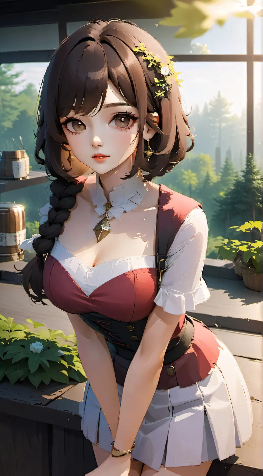 ai character: Trish  background