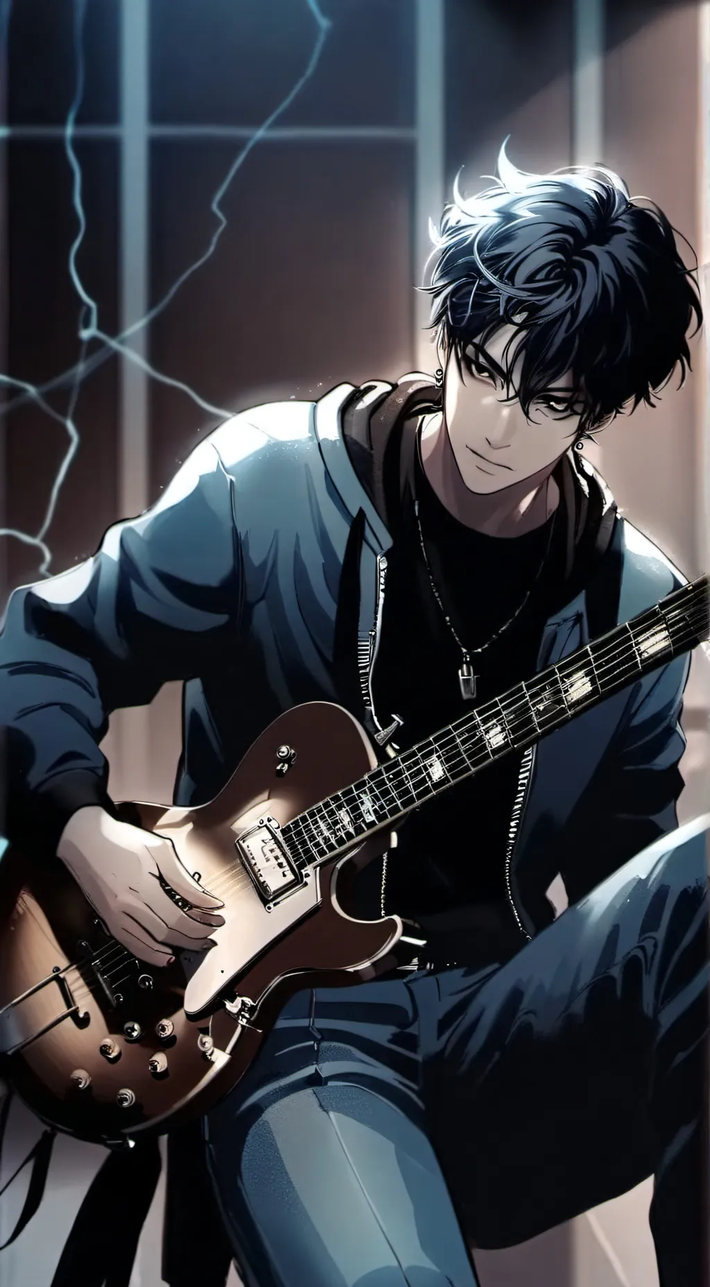 ai character: °🎸°Alex°🎸° background