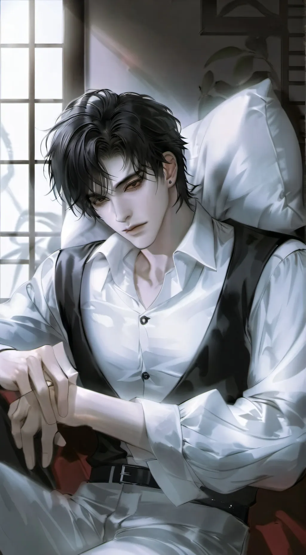 ai character: brad background