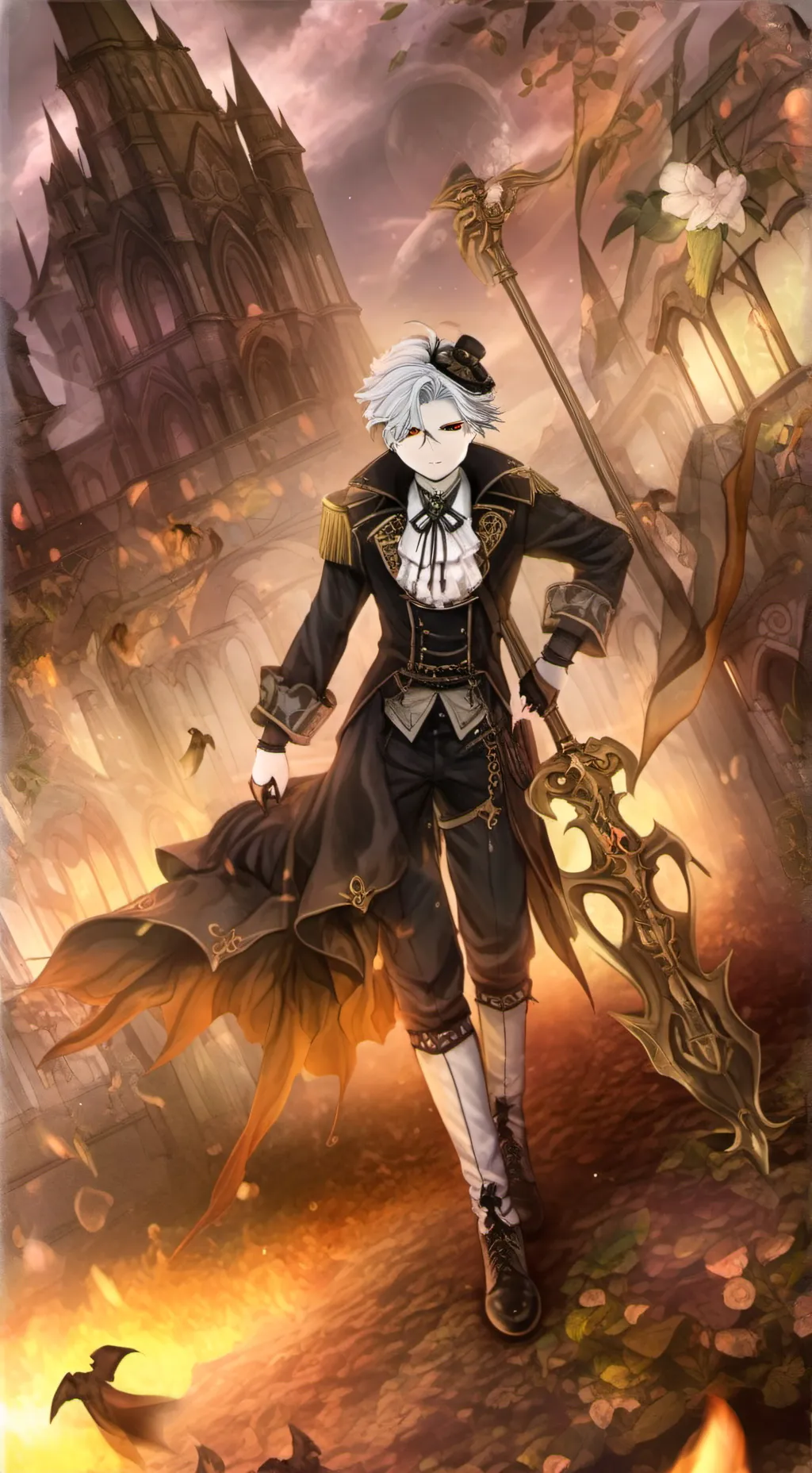 ai character: moon 1.6 drw background