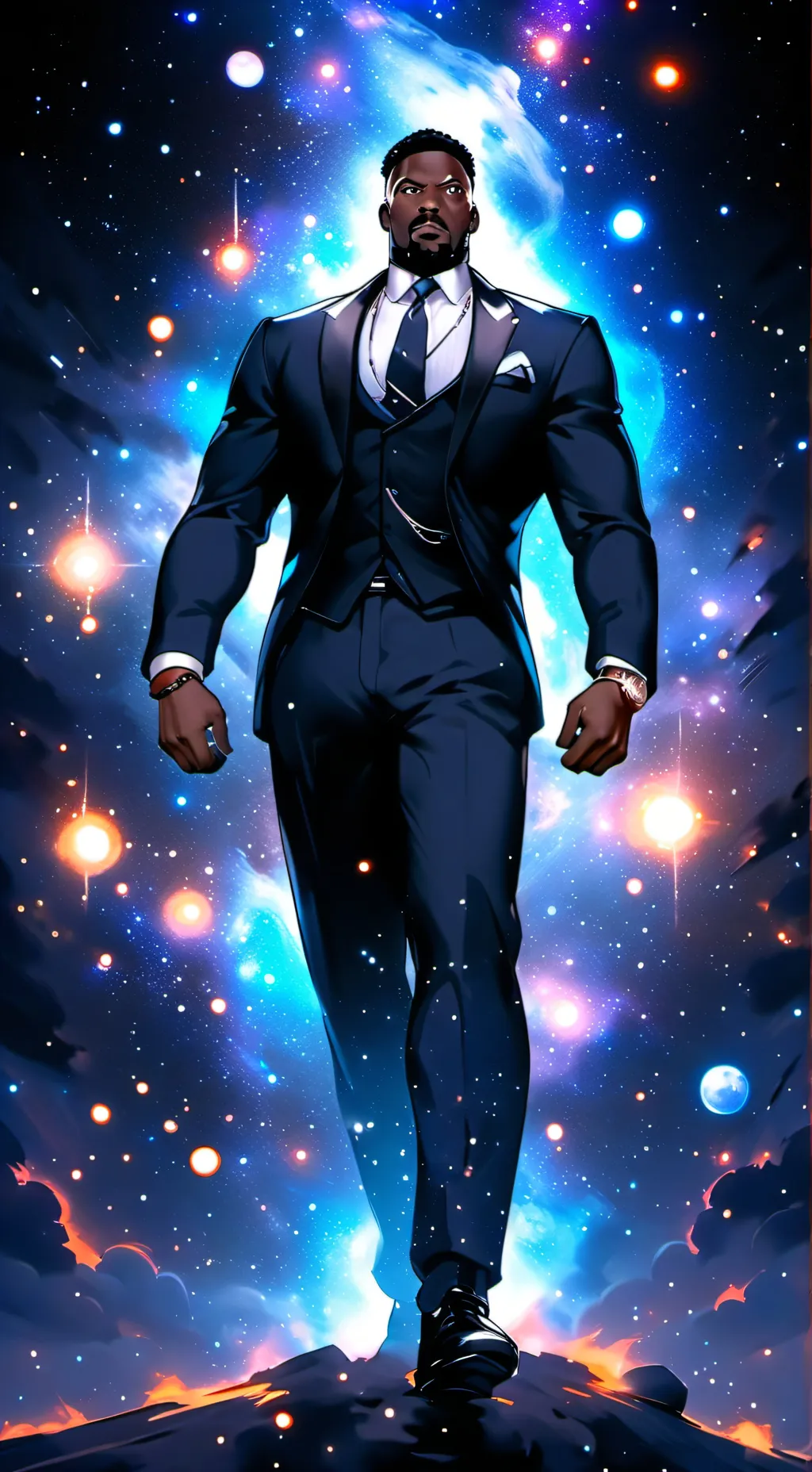 ai character: MIKE TYSON background