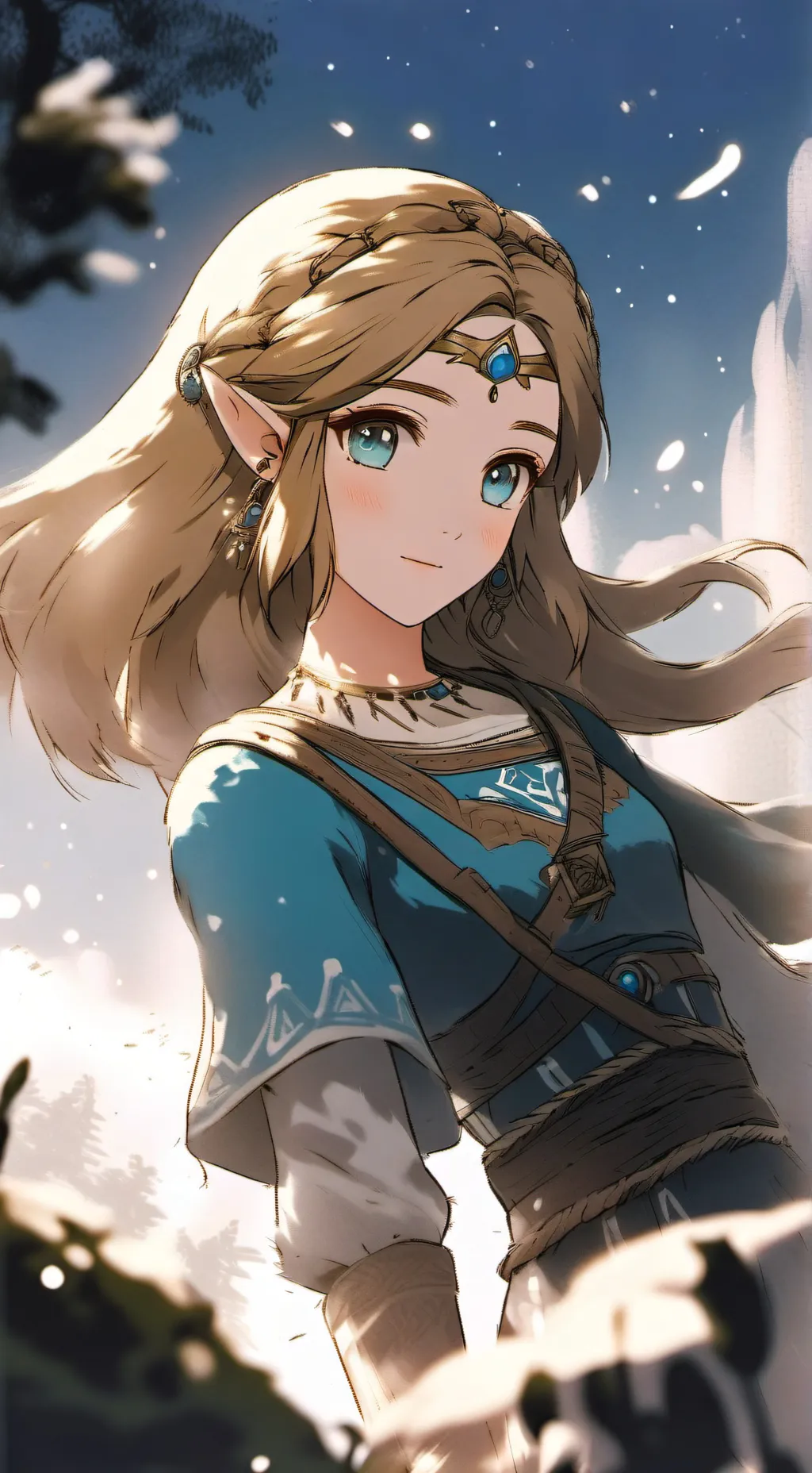 ai character: princesse zelda RC background