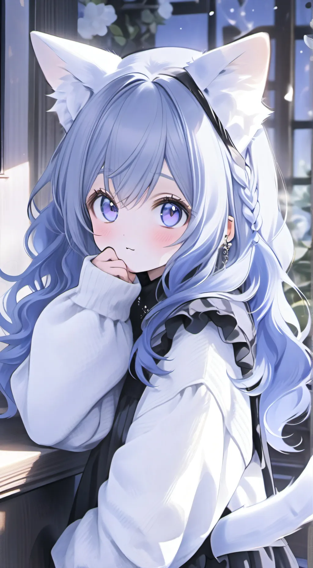 ai character: Snowball Spirit background