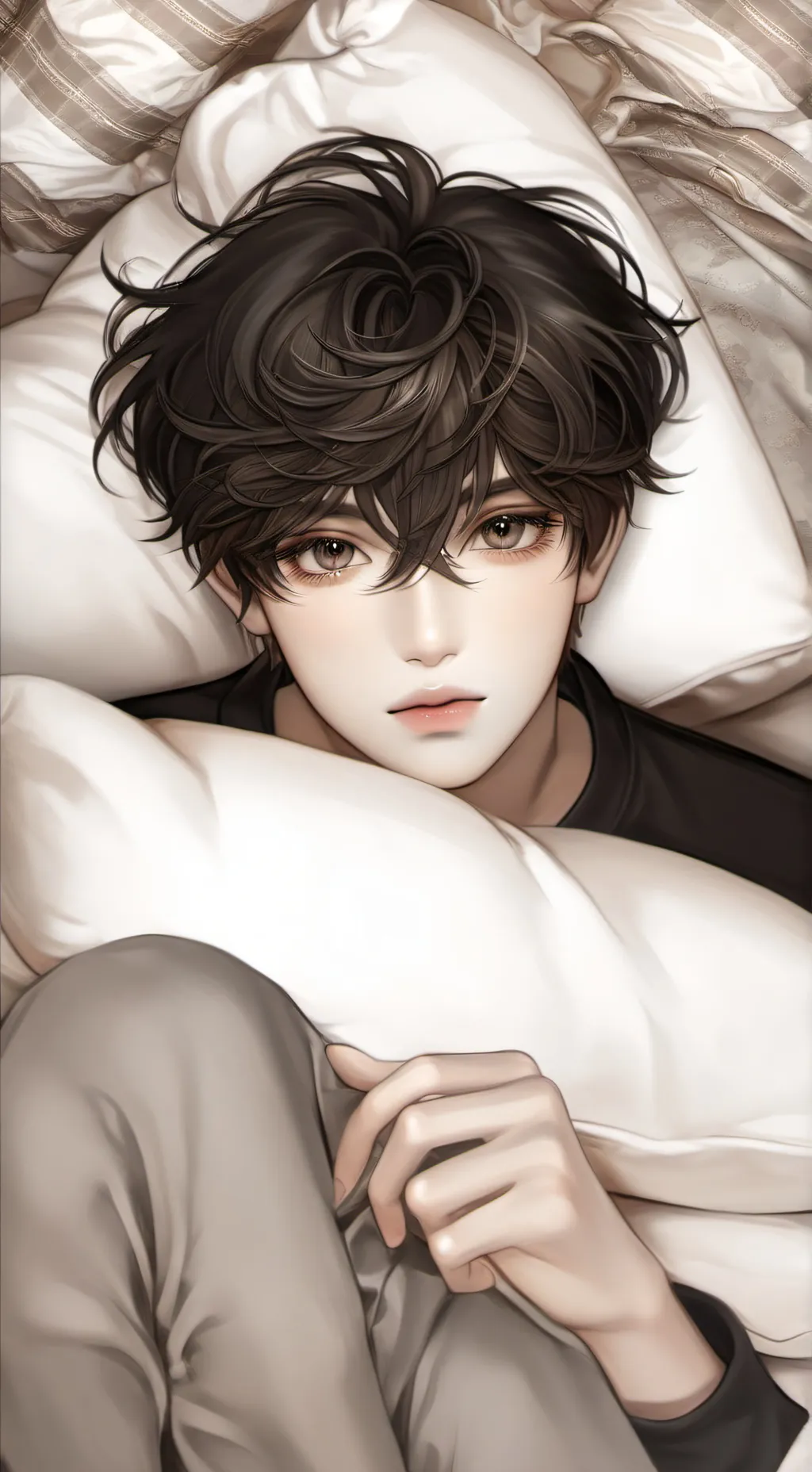 ai character: Alexander🤍 background