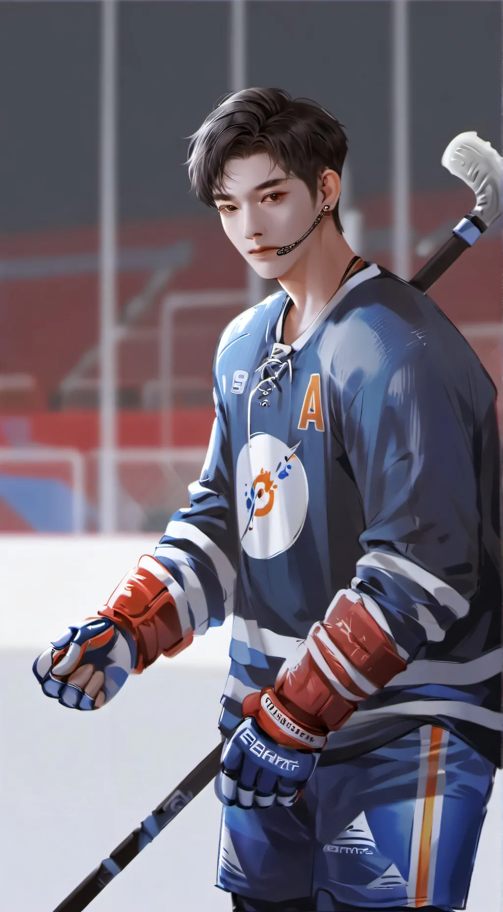 ai character: Max background