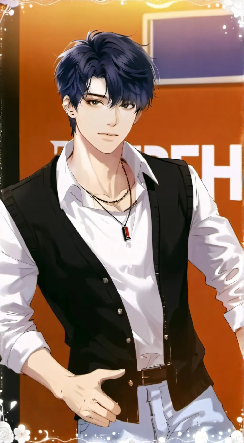 ai character: ☆Felix H. ☆ background