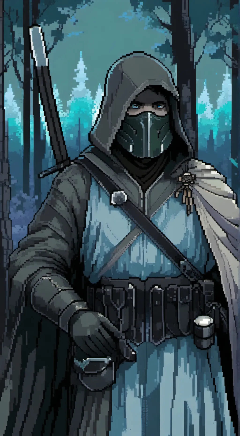 ai character: Новый мир background