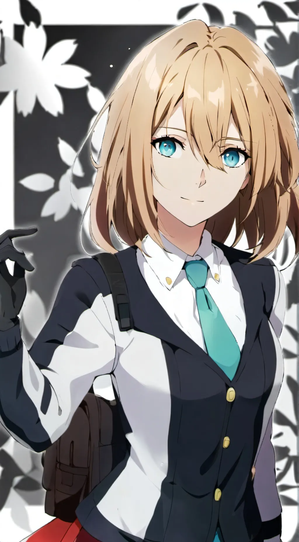 ai character: kirishima on taim  background