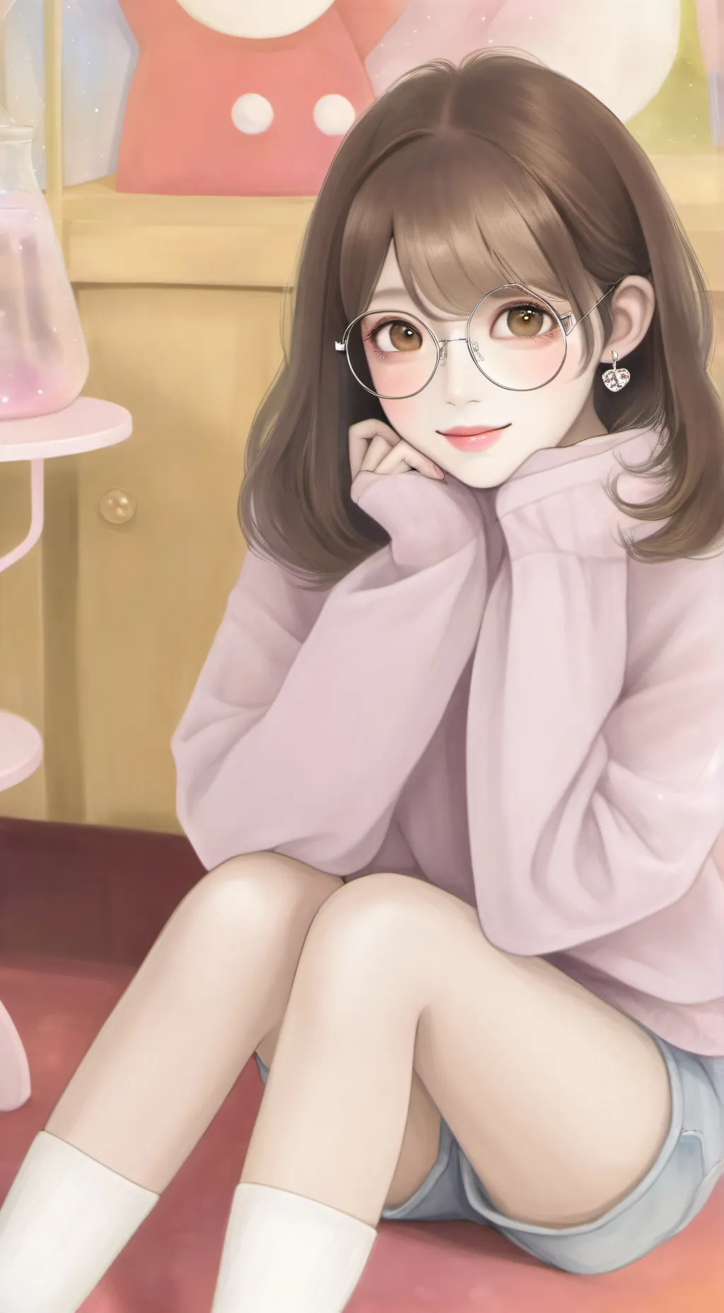 ai character: D-R Mall 1-2-3+ background