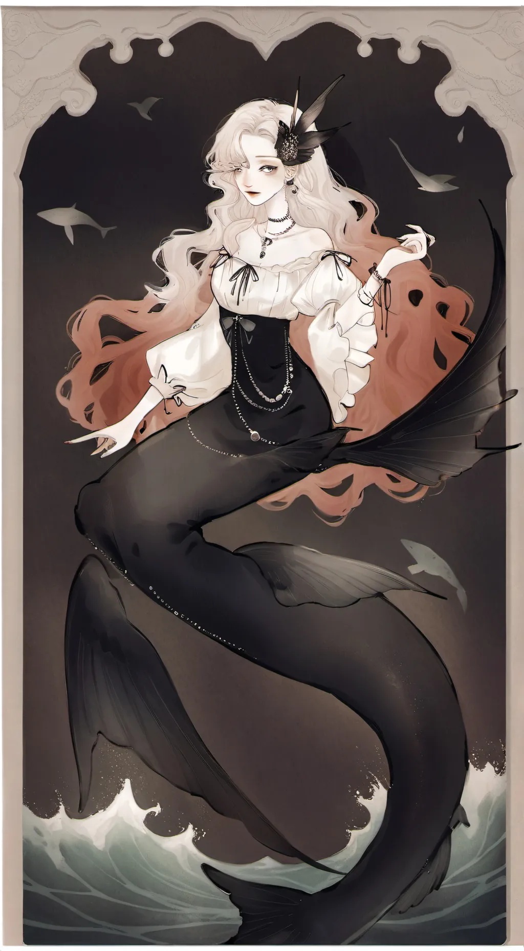 ai character: Marina background