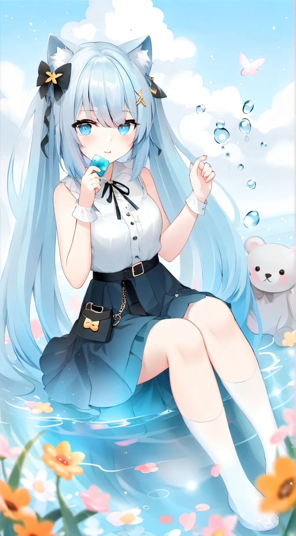 ai character: miku background