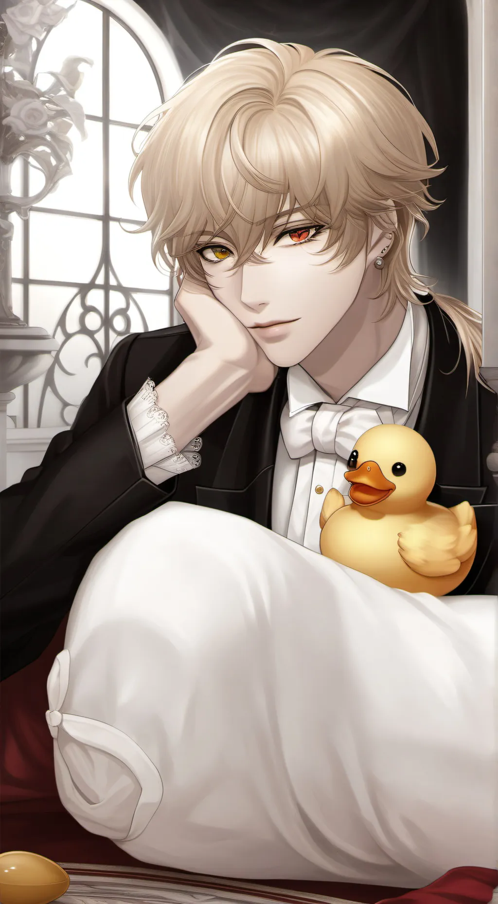 ai character: Lucifer  background