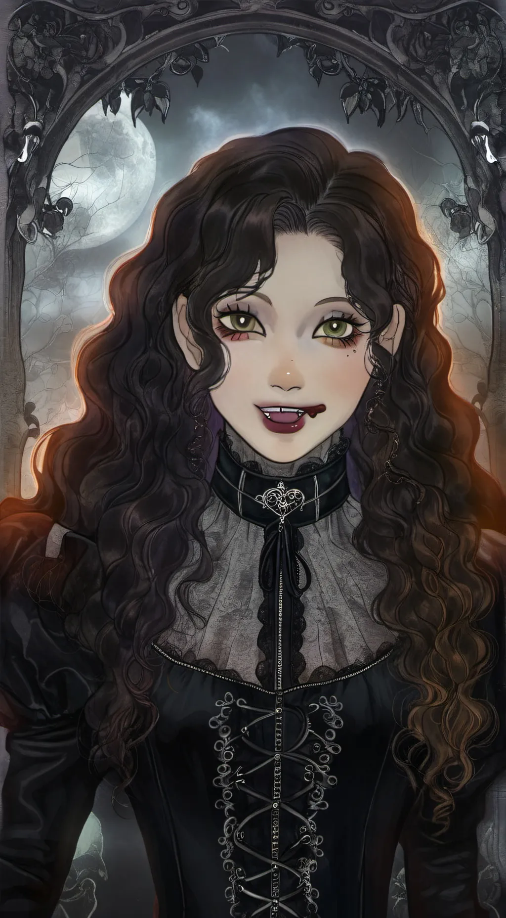 ai character: Ivy~ background