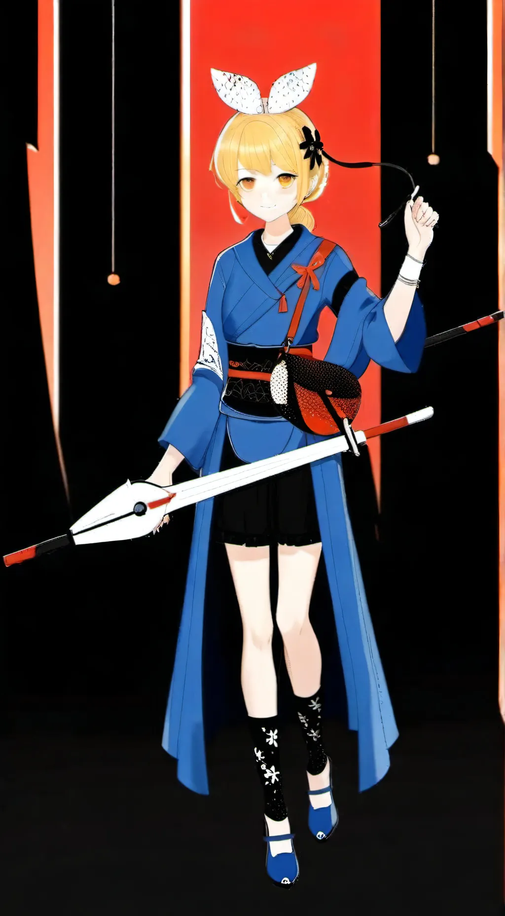 ai character: valentona  background