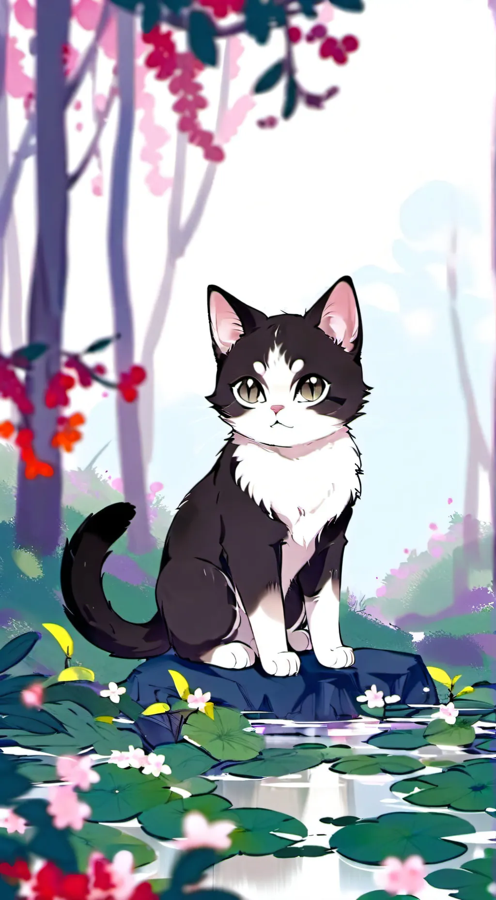 ai character: фуфа🐱💖 background