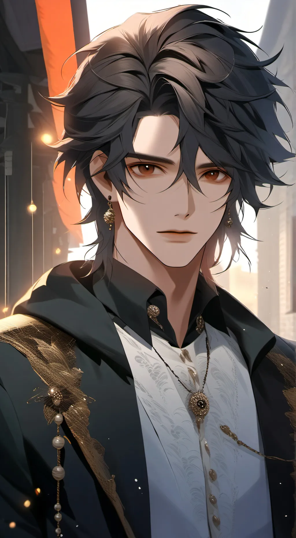 ai character: Marcus  background