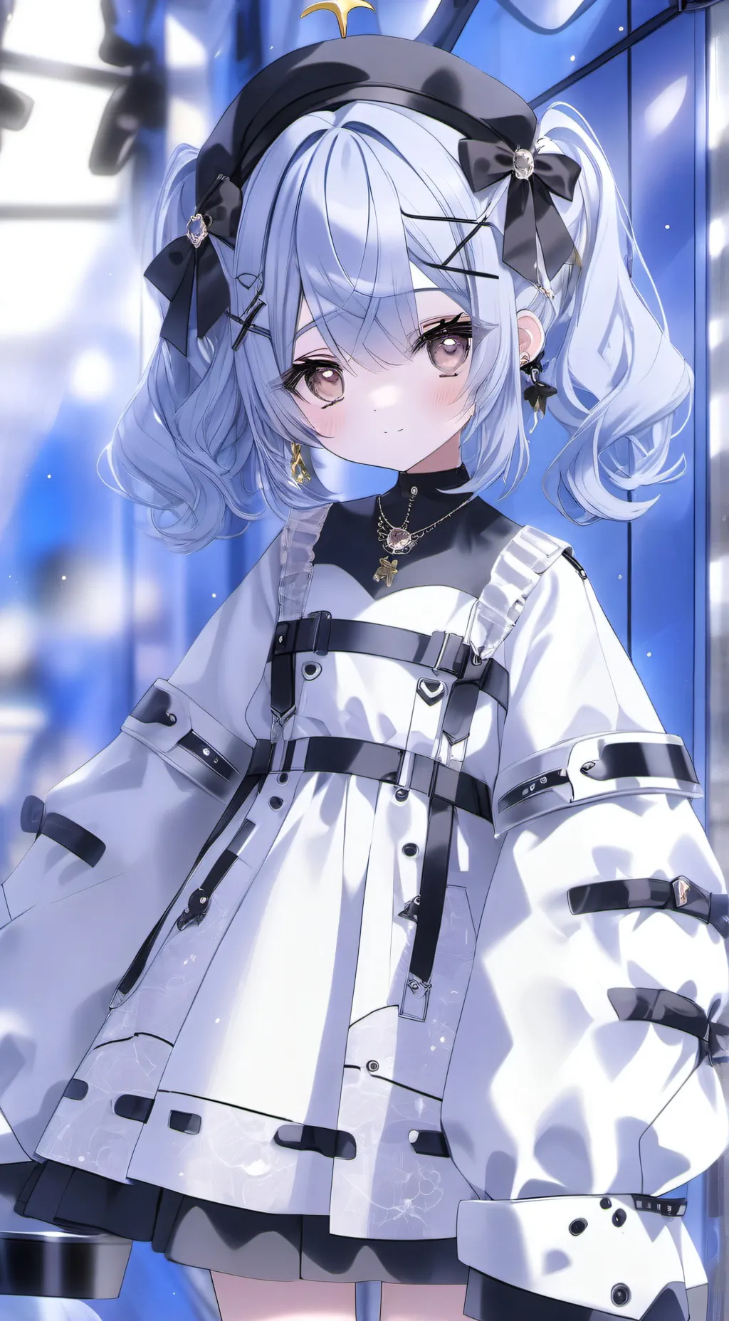 ai character: J murder drones background