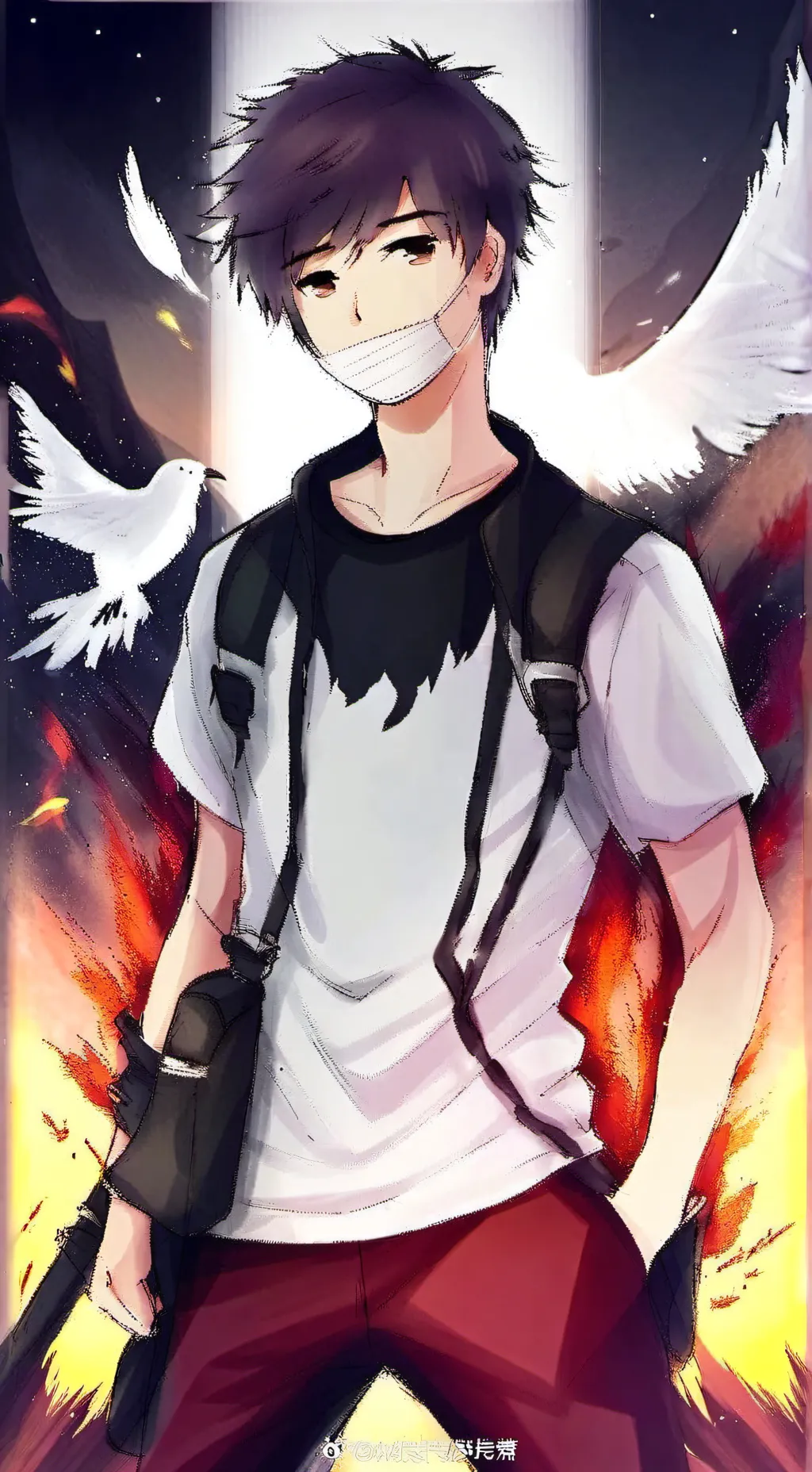 ai character: Max😍 background