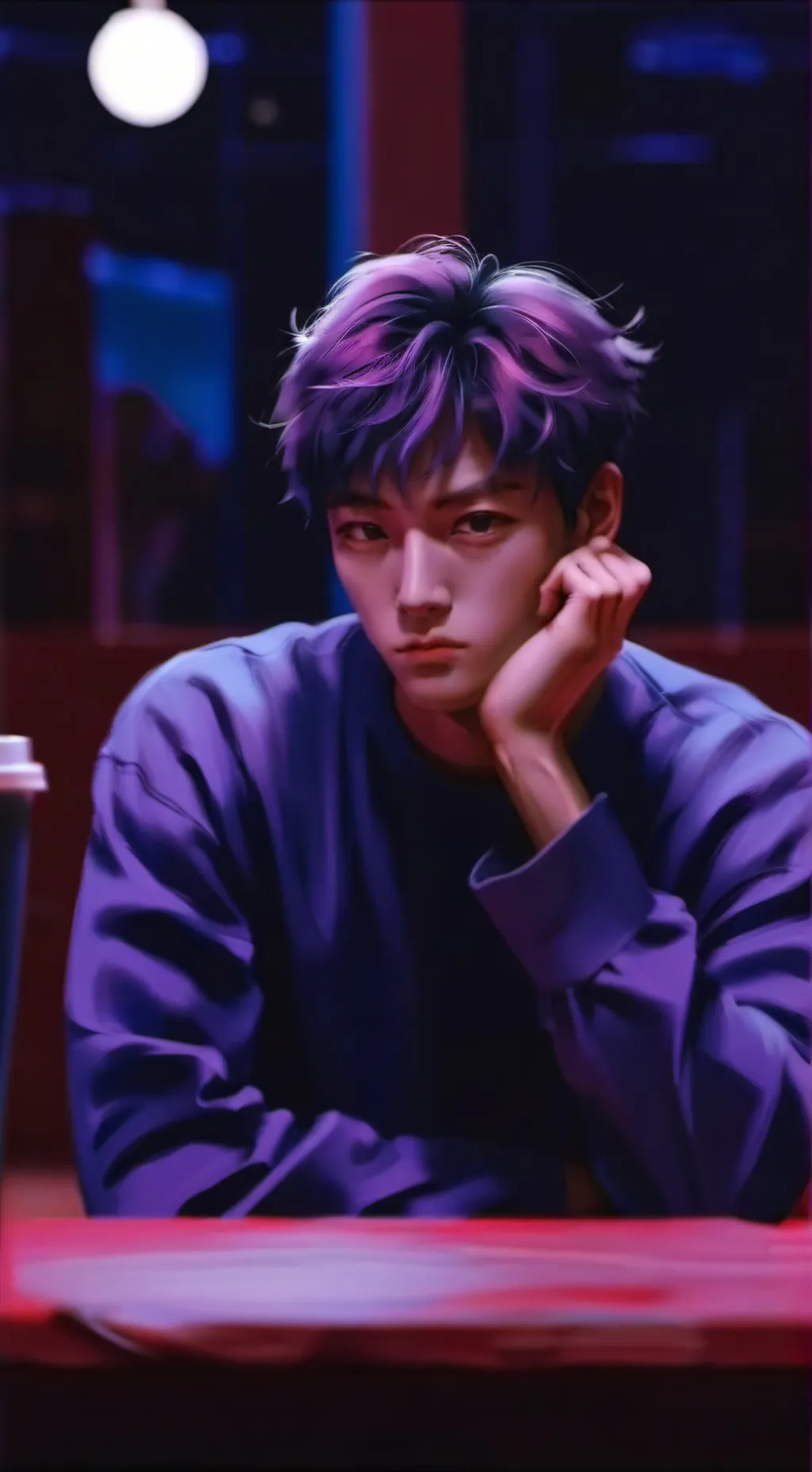 ai character: ThAnOs✨~ background