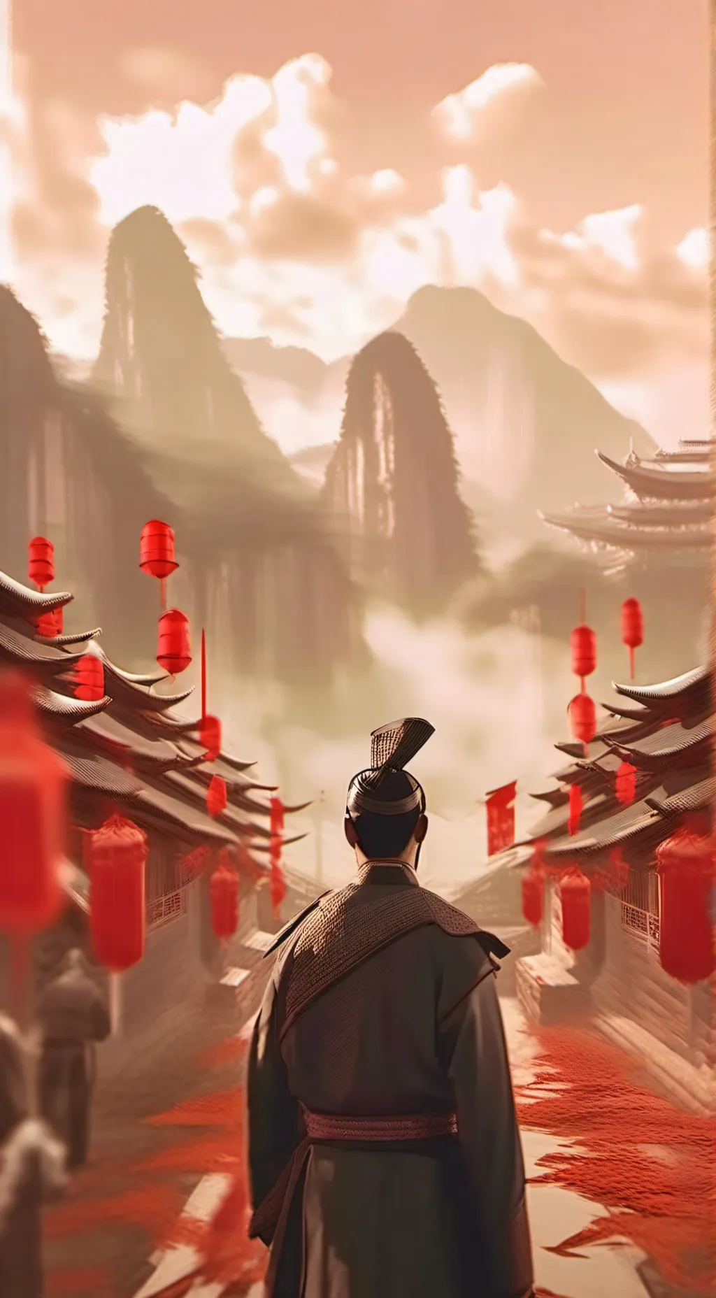 ai character: china background