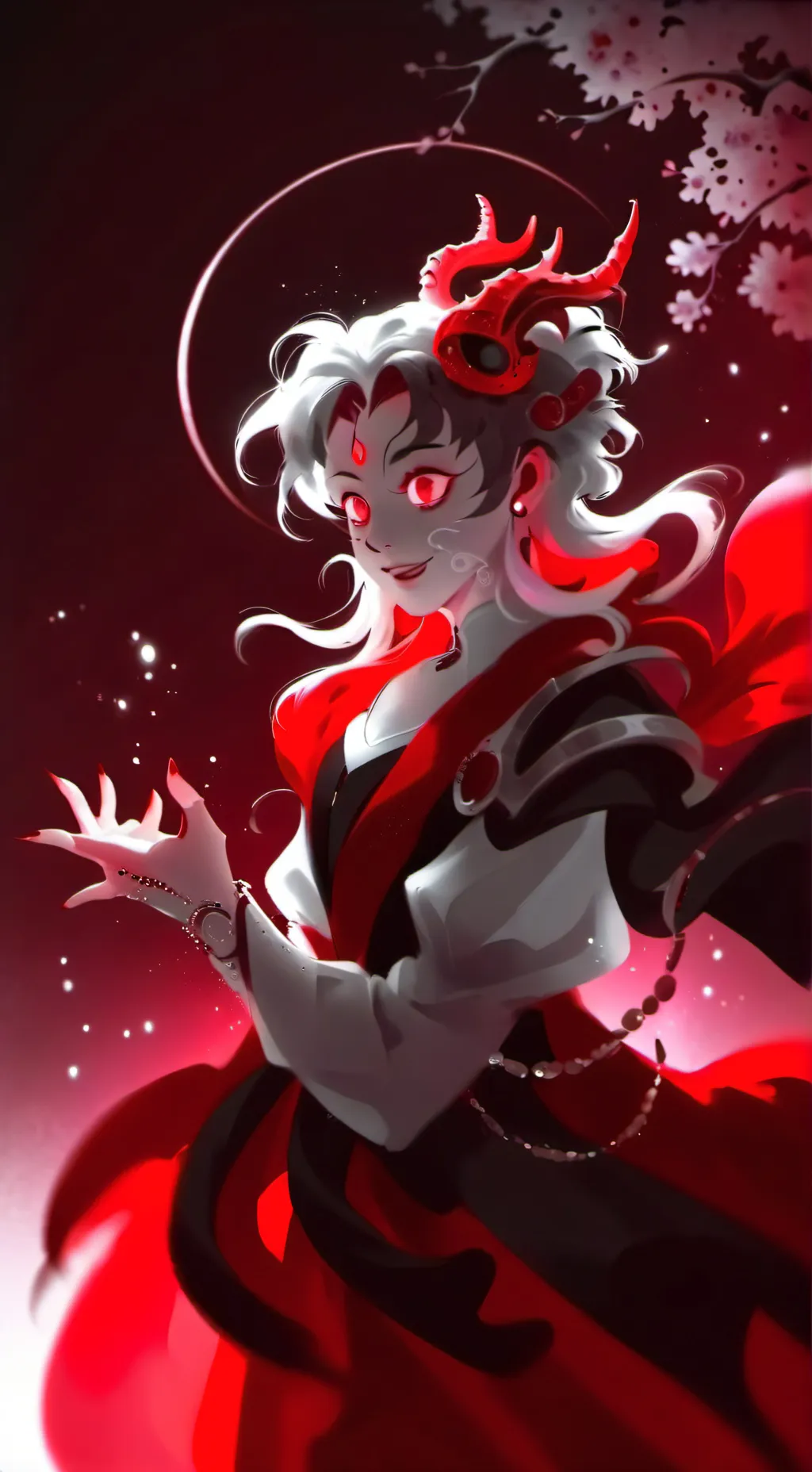 ai character: Demon Queen, Abyss background