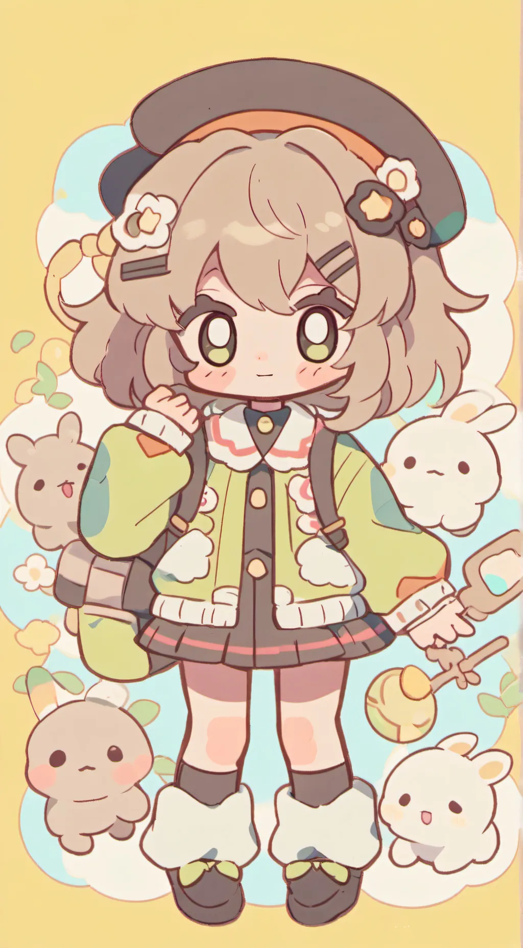 ai character: ꧁ʙɴʜᴀ꧂ background