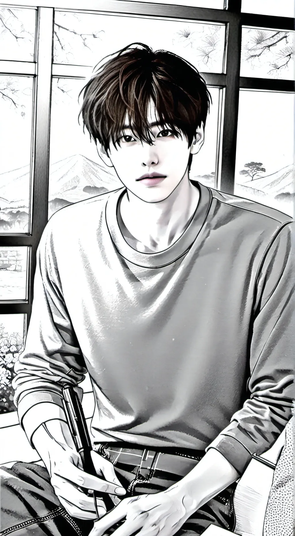 ai character: ~Park Sunghoon~ background