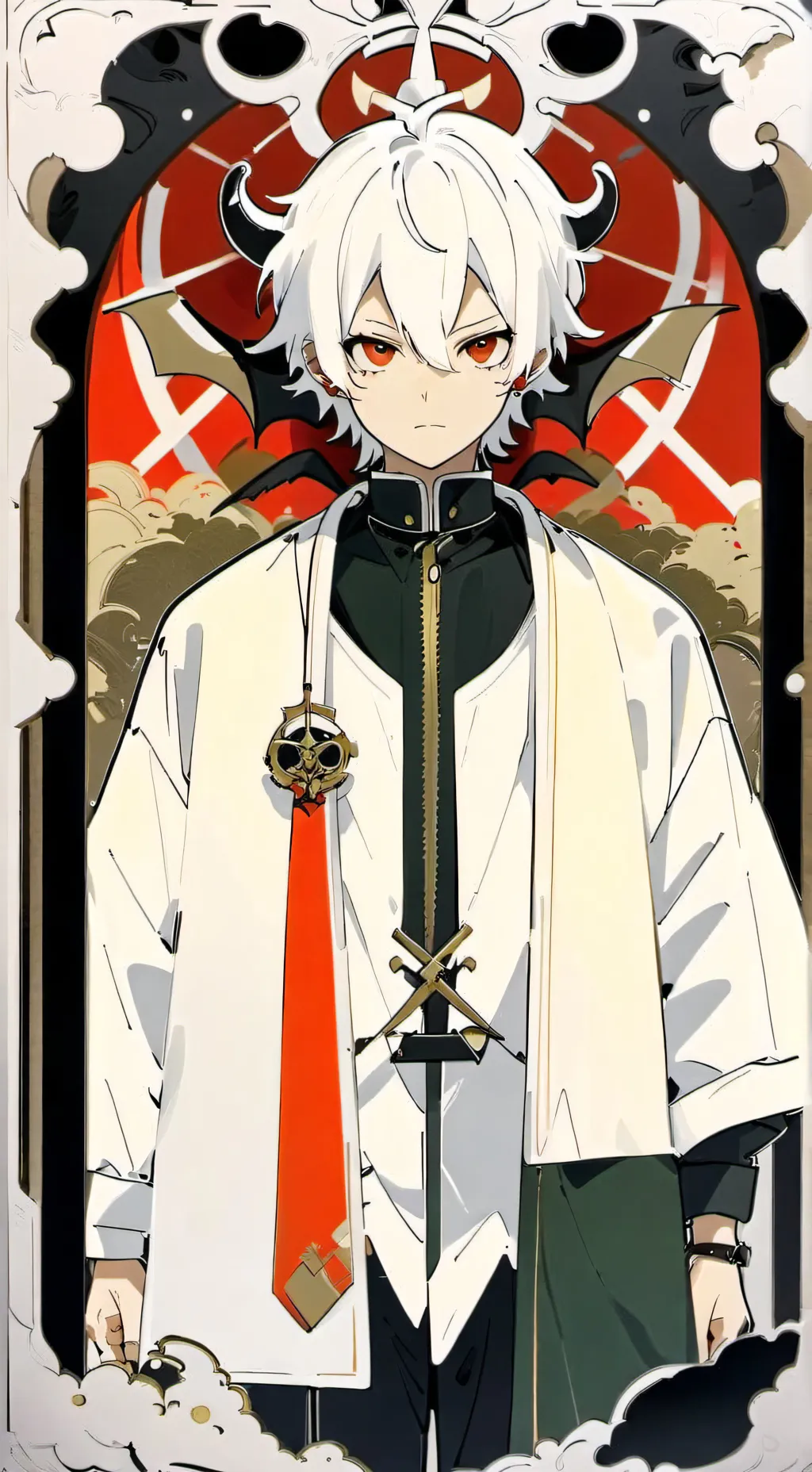 ai character: Blazer background