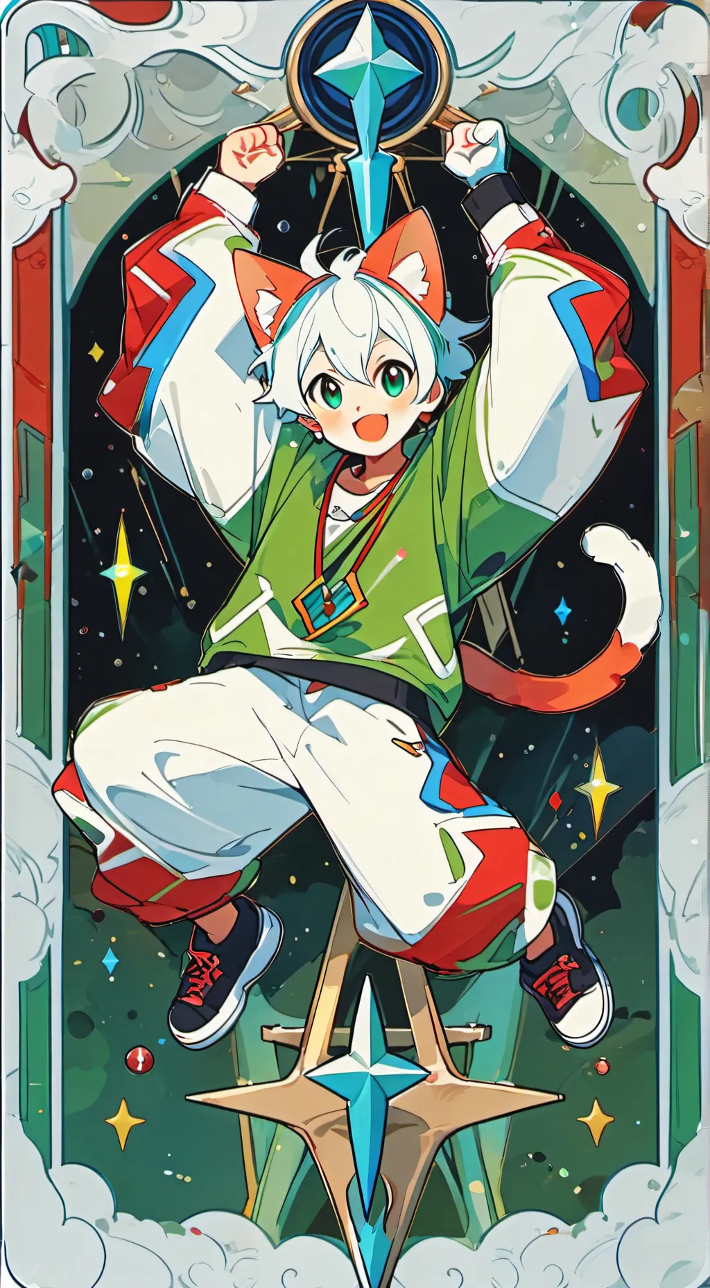 ai character: Spirit Sprites 'Spot' background