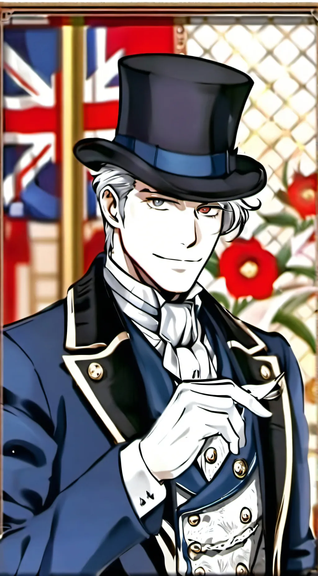 ai character: UK  background