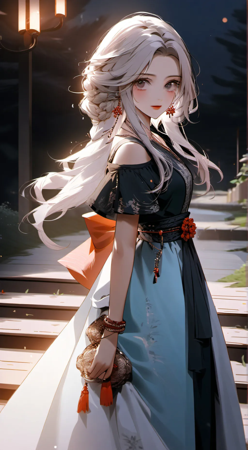 ai character: Thanos background