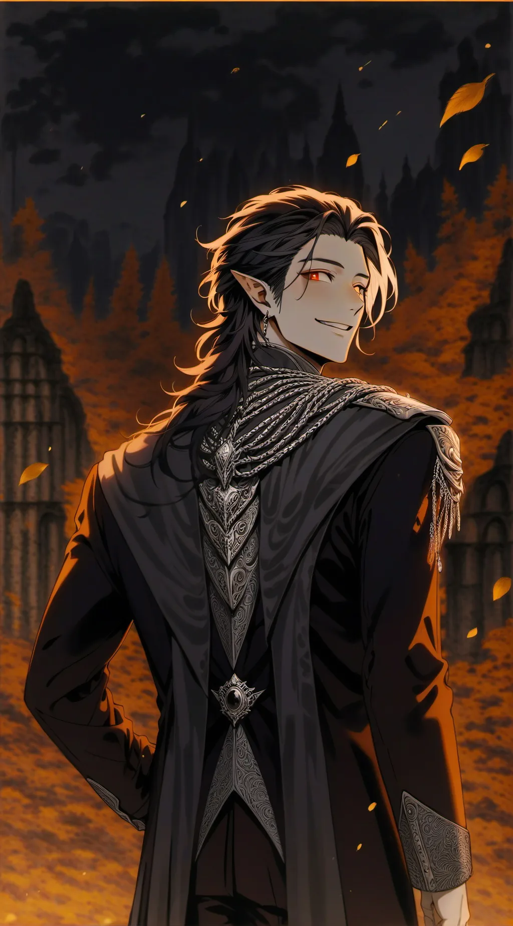 ai character: Райвен background