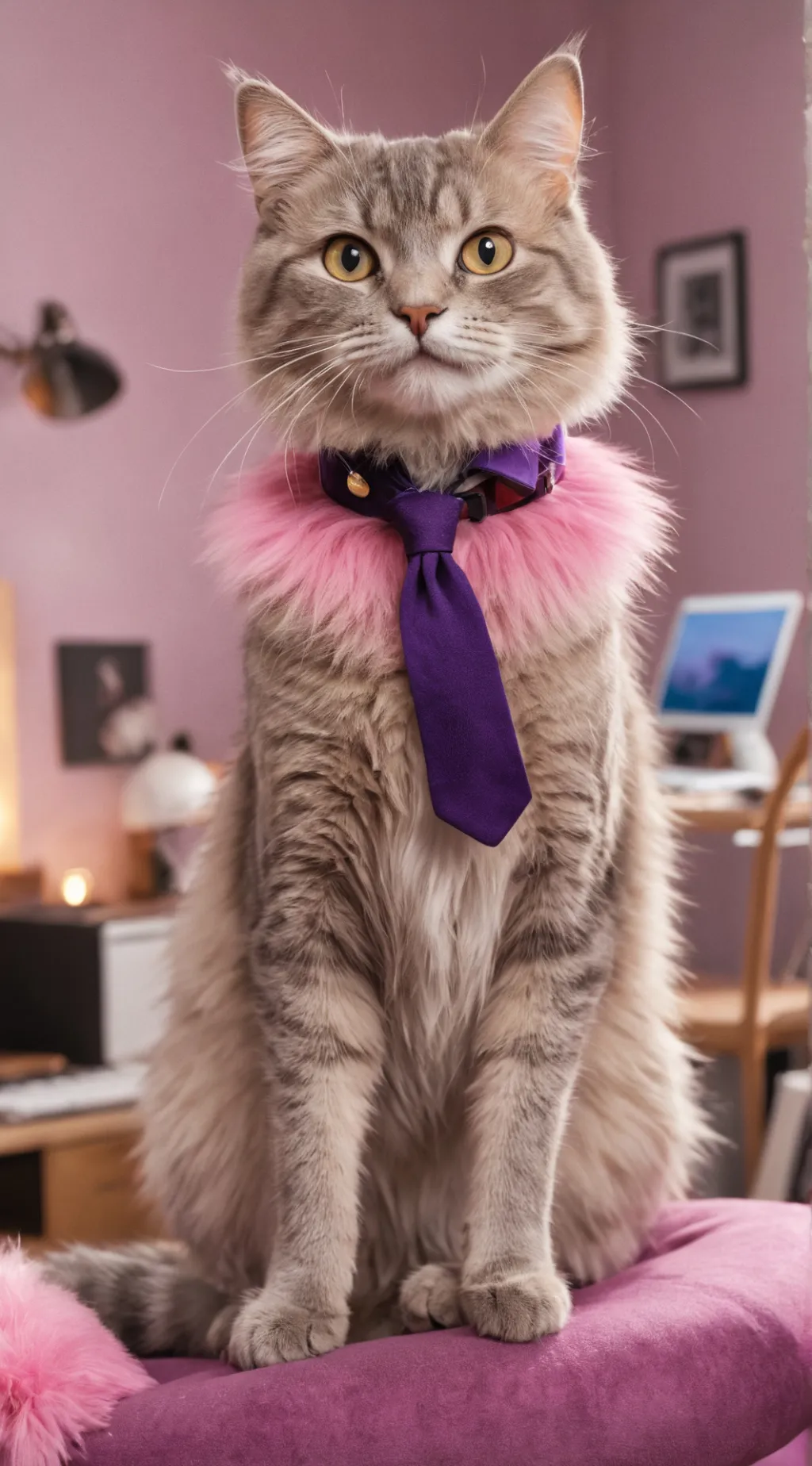 ai character: PinkyTalk background