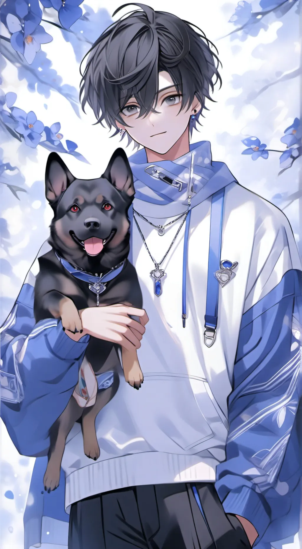 ai character: *~★~"Axel"~★~* background