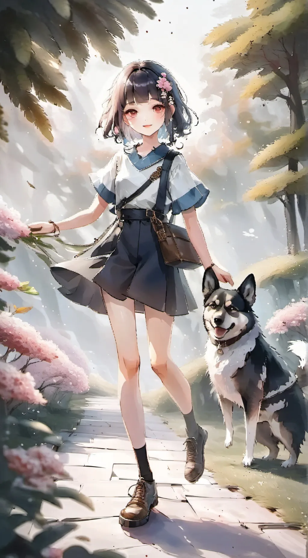 ai character: almas gemelas background