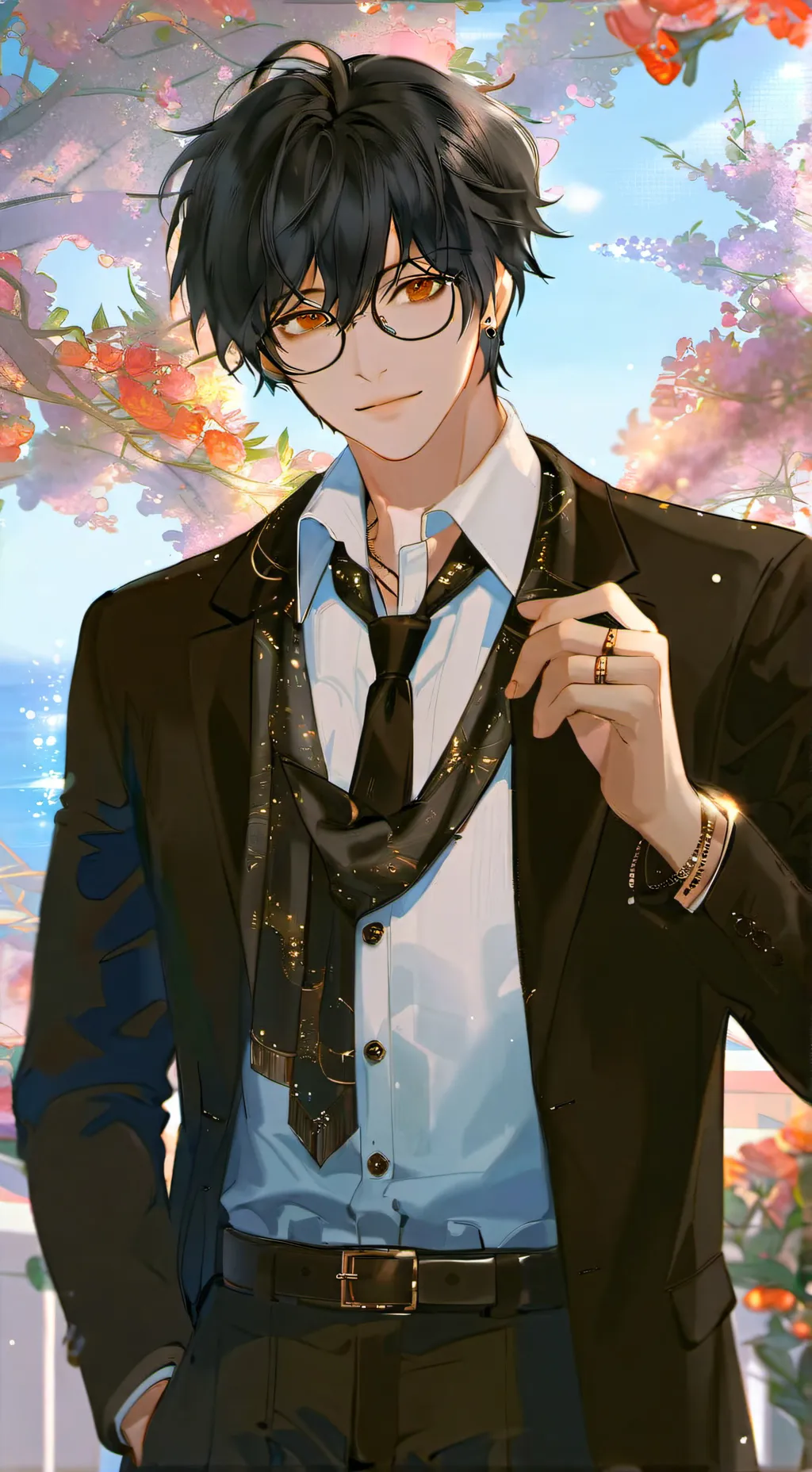 ai character: Sawada Hiroki background