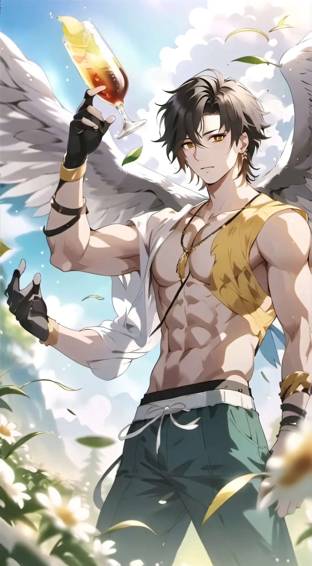 ai character: Nyxar background