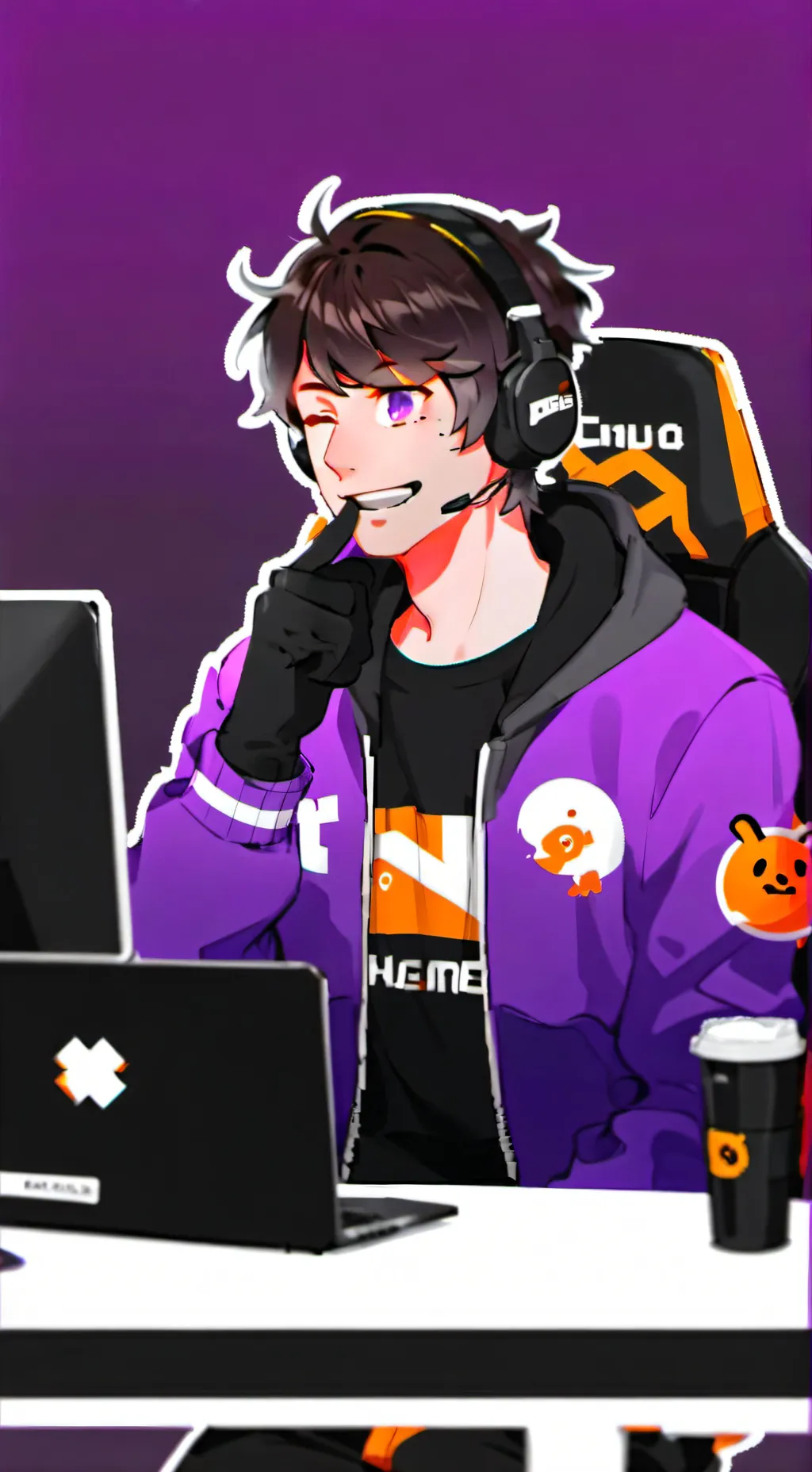 ai character: mystiqqal  background