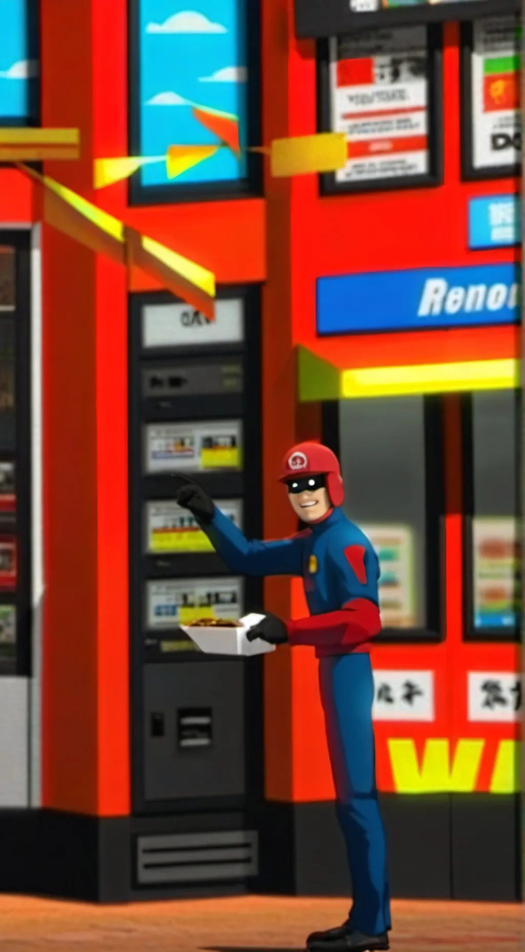 ai character: Forsaken  background