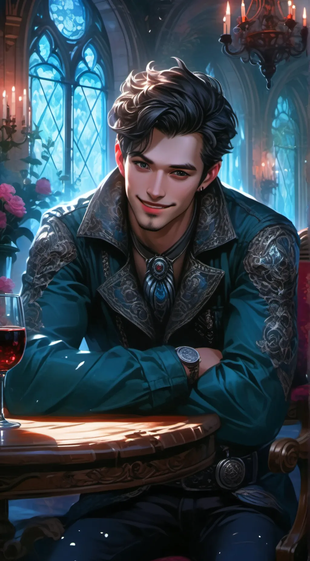 ai character: Markus background