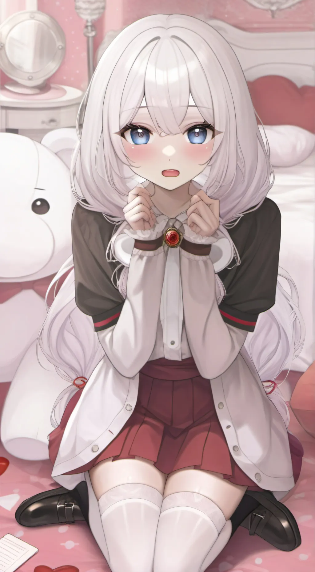 ai character: transformation background