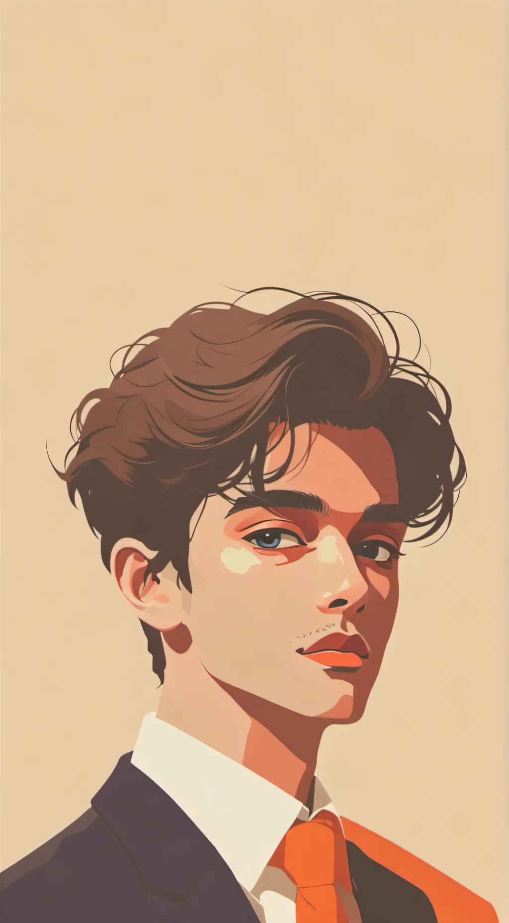 ai character: Leroy moon background